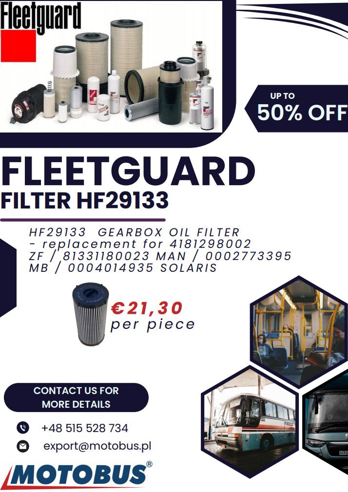 FLEETGUARD FILTER HF29133